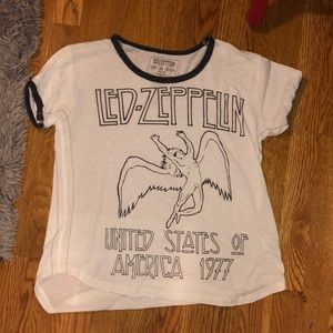 super cool Free People led zeppelin shirt!